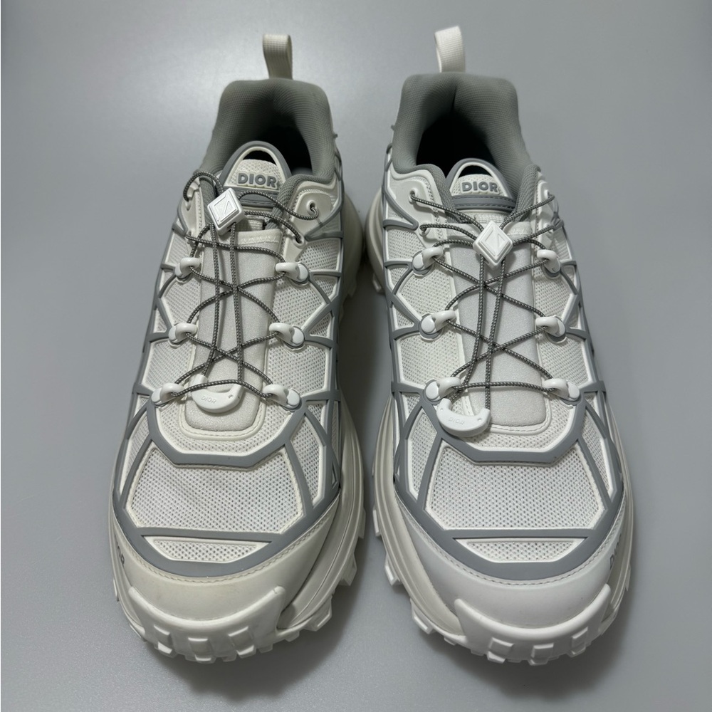 Dior B31 Runner Sneakers White Grey Men’s EU 45/US 12 - Picture 2 of 10